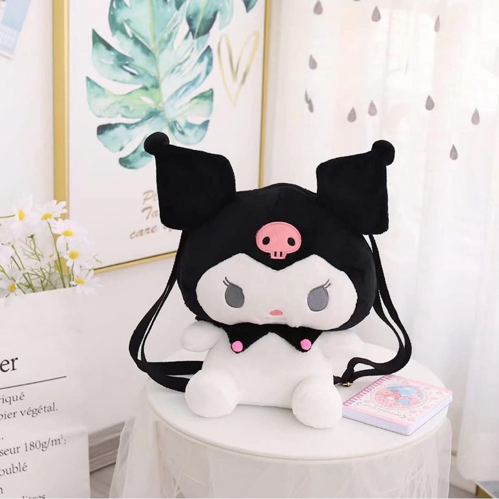 Kuromi Plush Back Pack
